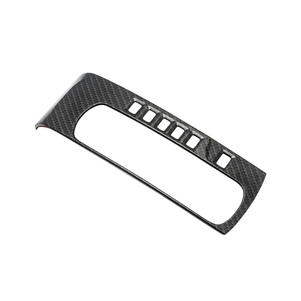 Carbon Fiber Gear Shift Box Panel Trim Cover for Civic 10th 2016-2019