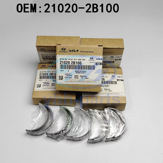 21020-2B100 Crankshaft Main Bearing set 10-16 for Hyundai for Kia Accent Rio 1.6L