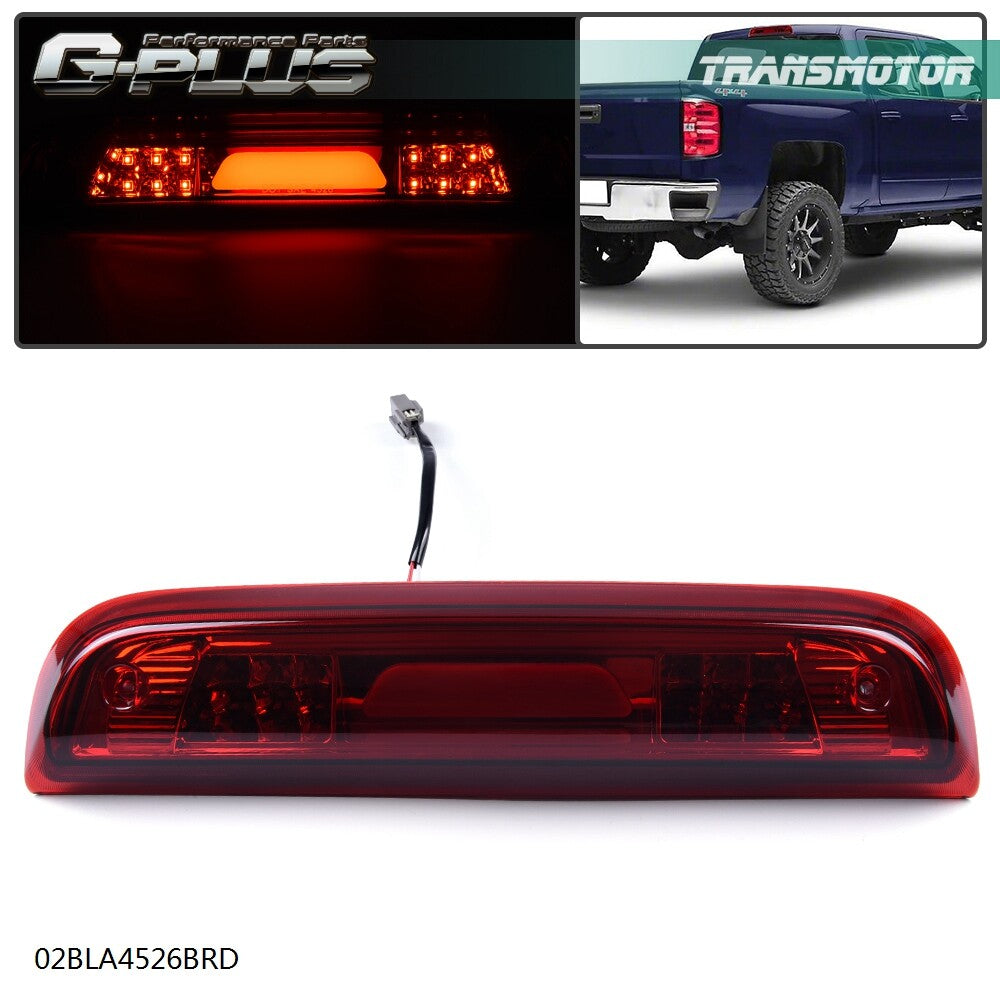Suitable for 14-18 Silverado for GMC for Sierra LED rear 3Rd third brake light- v