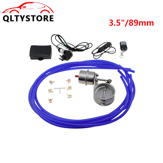 3.5'' Exhaust Vacuum Control Valve Set Closed Style with Remote Switch Q