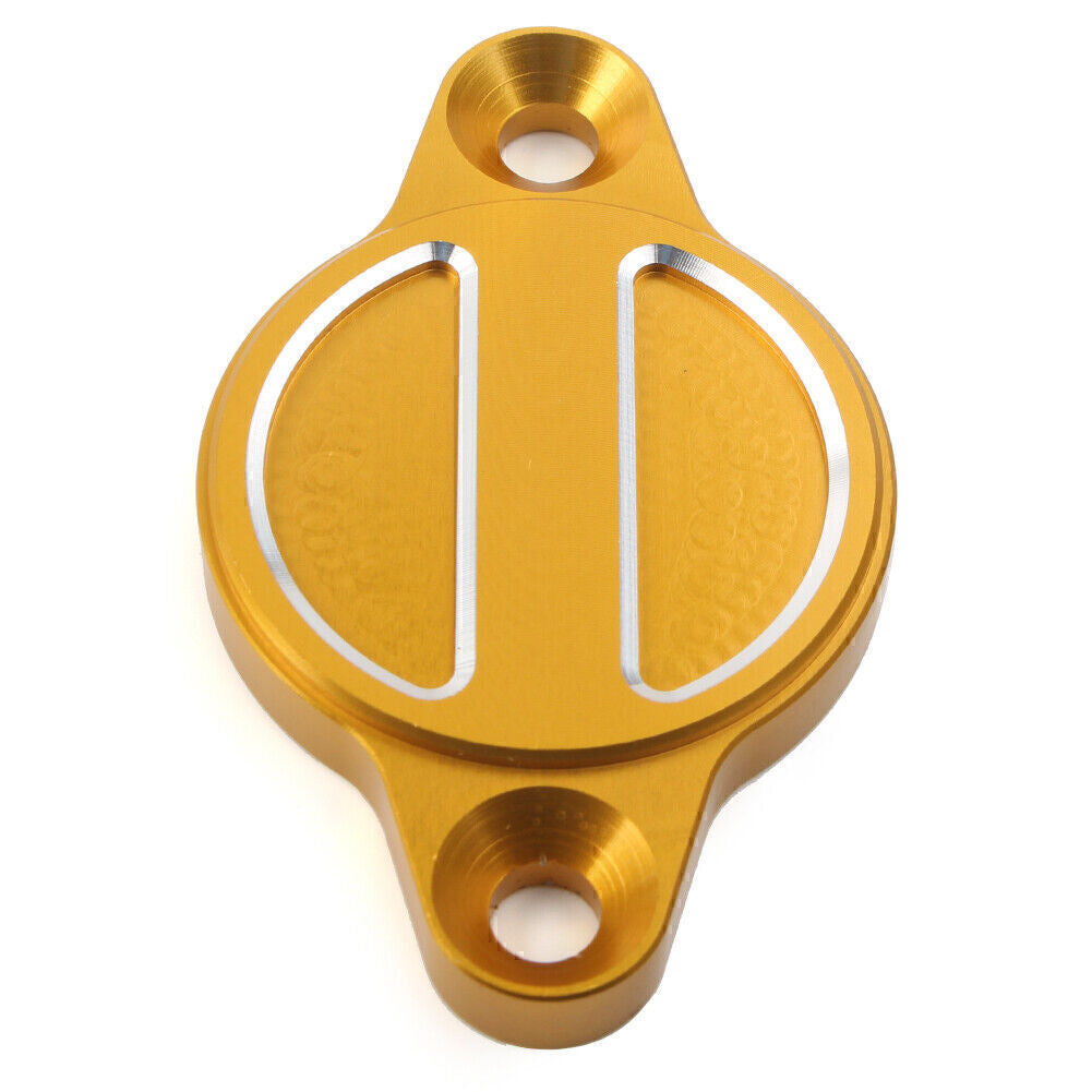 Engine Oil Filter Caps Cover Guard Fit for DUCATI Monster 1100 1200 Multistrada Gold