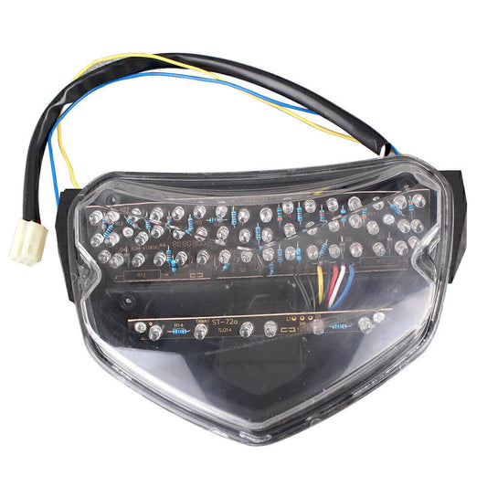 LED Clear Tail Light w/ Turn Signal Fit for Suzuki 2004 2005 GSXR 600 750 K4