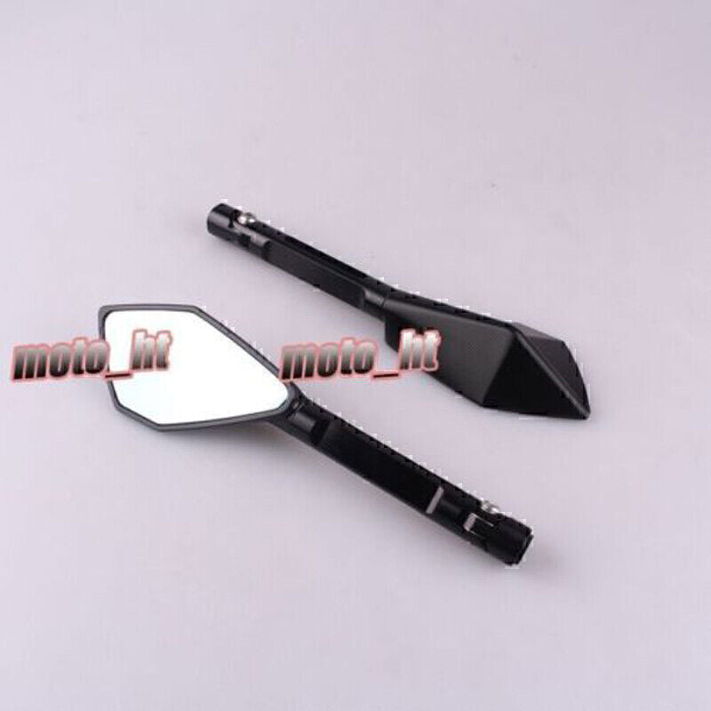 Paar R¨¹ckspiegel f¨¹r for HONDA CBR600 F 99 00 01 02 03 04 05 06 Schwarz
