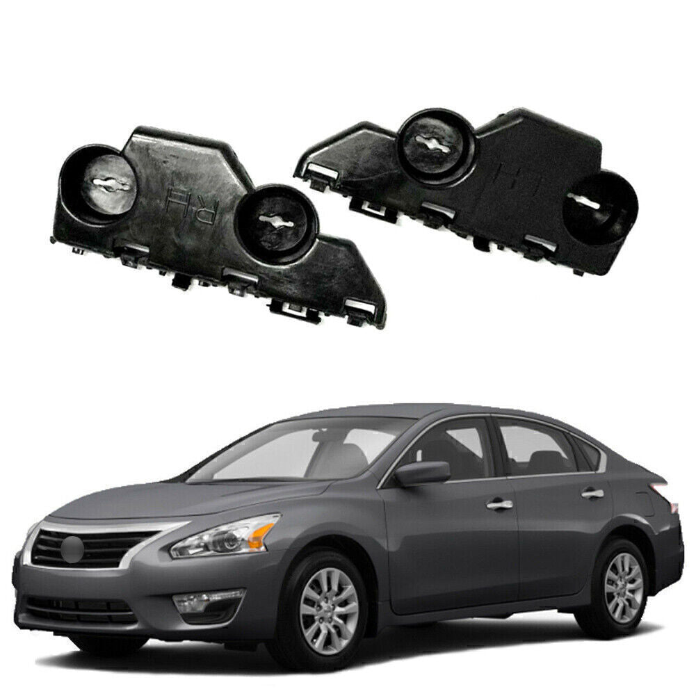 Front Bumper Brackets Retainers Left Right For 2013 2014 2015 for Nissan Altima 2pcs