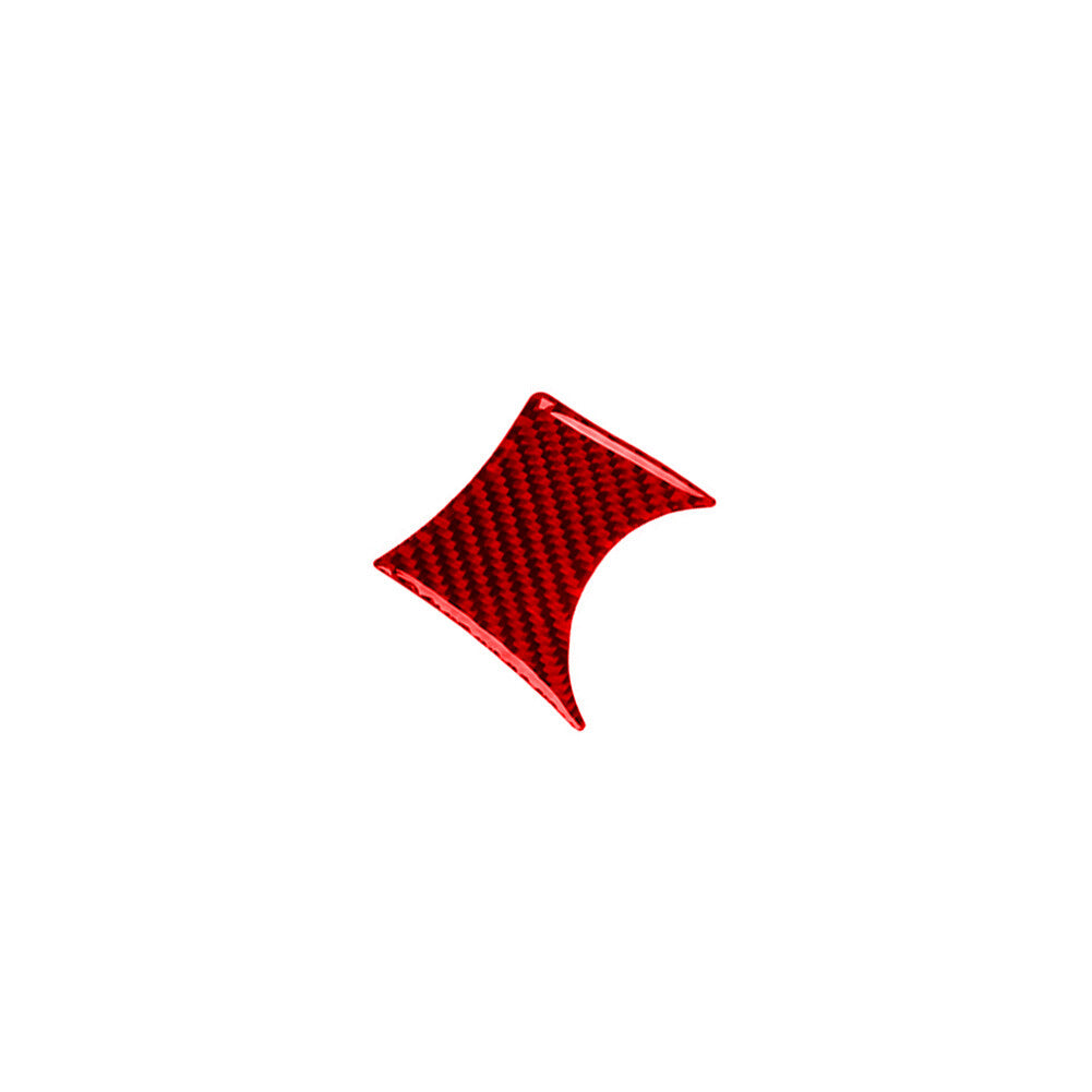 Red Carbon Fiber Start Panel Cover Trim for Mercedes Benz M-class W164 2006-2011