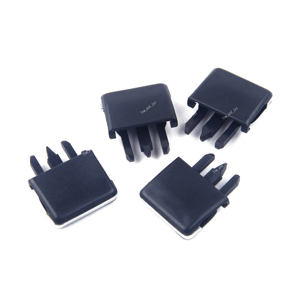 4Pcs Auto Air Conditioning A/C Vent Blade Slice Clip Fits for Corolla Black Q