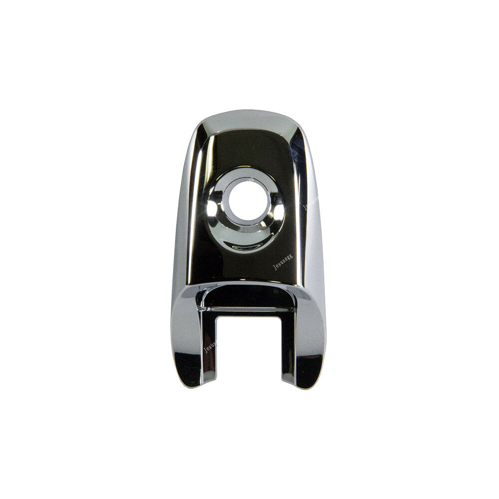 Front Left Chrome Exterior Door Handle Lock Cylinder Cap for Ford Explorer Edge