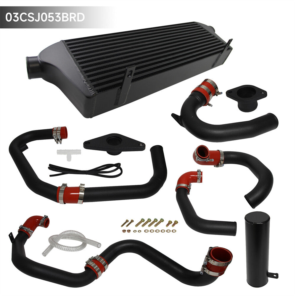 Bolt On Intercooler Kit for Subaru Impreza WRX STI Ej20 Ej25 2.5L 2008-2014 Red