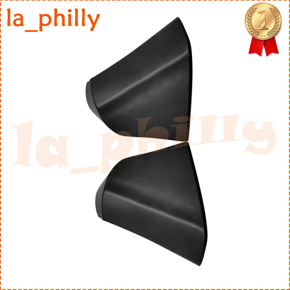 Pair Exterior Mirror Cover Black for 2019-2022 for Toyota RAV-4 Front Left and Right