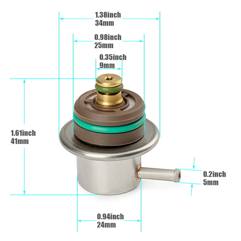 XR3Z9C968AA Fuel Pressure Regulator For F350 E150 4.6L 5.4L New v