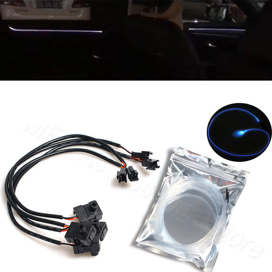 LED Interior Door Panel 4 Door Blue Light for Toyota for Lexus for ES 2018-2020
