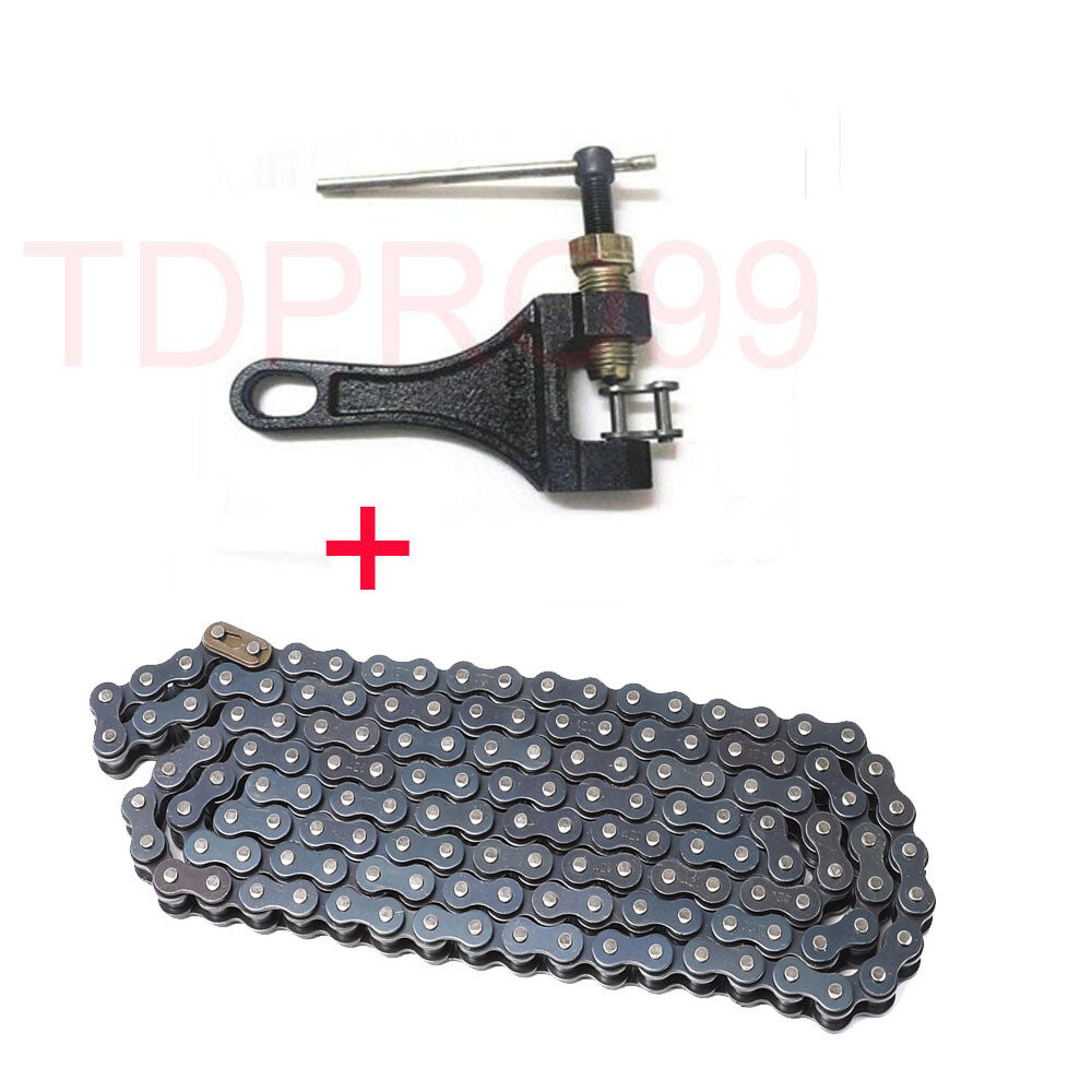 140 Link 420 Chain + Circuit Breaker Cooler SSR 110cc 125cc 140 Dirt Pit Bicycle All-Terrain Bike