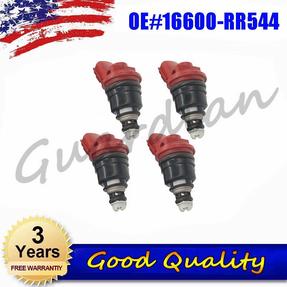 4PCS Fuel Injector 16600-RR544 for Nissan Skyline R33 Terrano VG30E Stagera