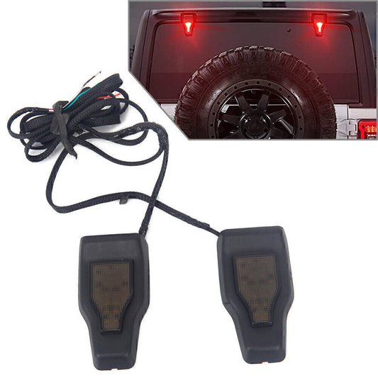 LED Light Tailgate Rear Window Glass Hinge Trim Fit for Jeep for Wrangler JL 2018-2021 Q