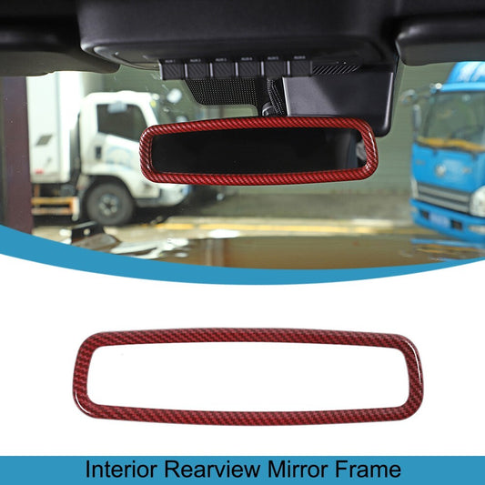 Interior Rearview Mirror Frame Ring Cover Trim for Ford F150/ for Mustang 2015-2023