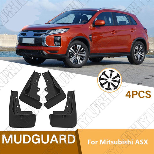 4x Mud Flaps Splash Guard Mudguards for Mitsubishi ASX for Outlander Sport 2020-2024 Q