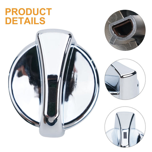 Chrome AC Heater Control Knob for Peterbilt 1987 2011 Direct Replacement