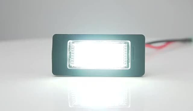 LED license plate label lights for E39, E60, E70, E82, E90, E92, F10. n