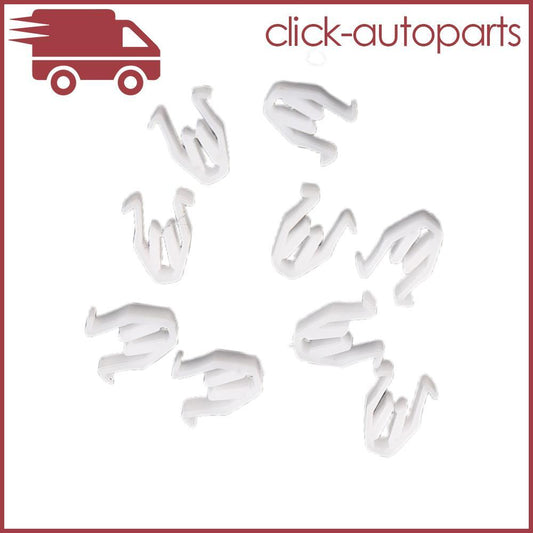 60Pcs Front Grille Moulding Trim Clip Retainer White Nylon For Equinox 2005-2009