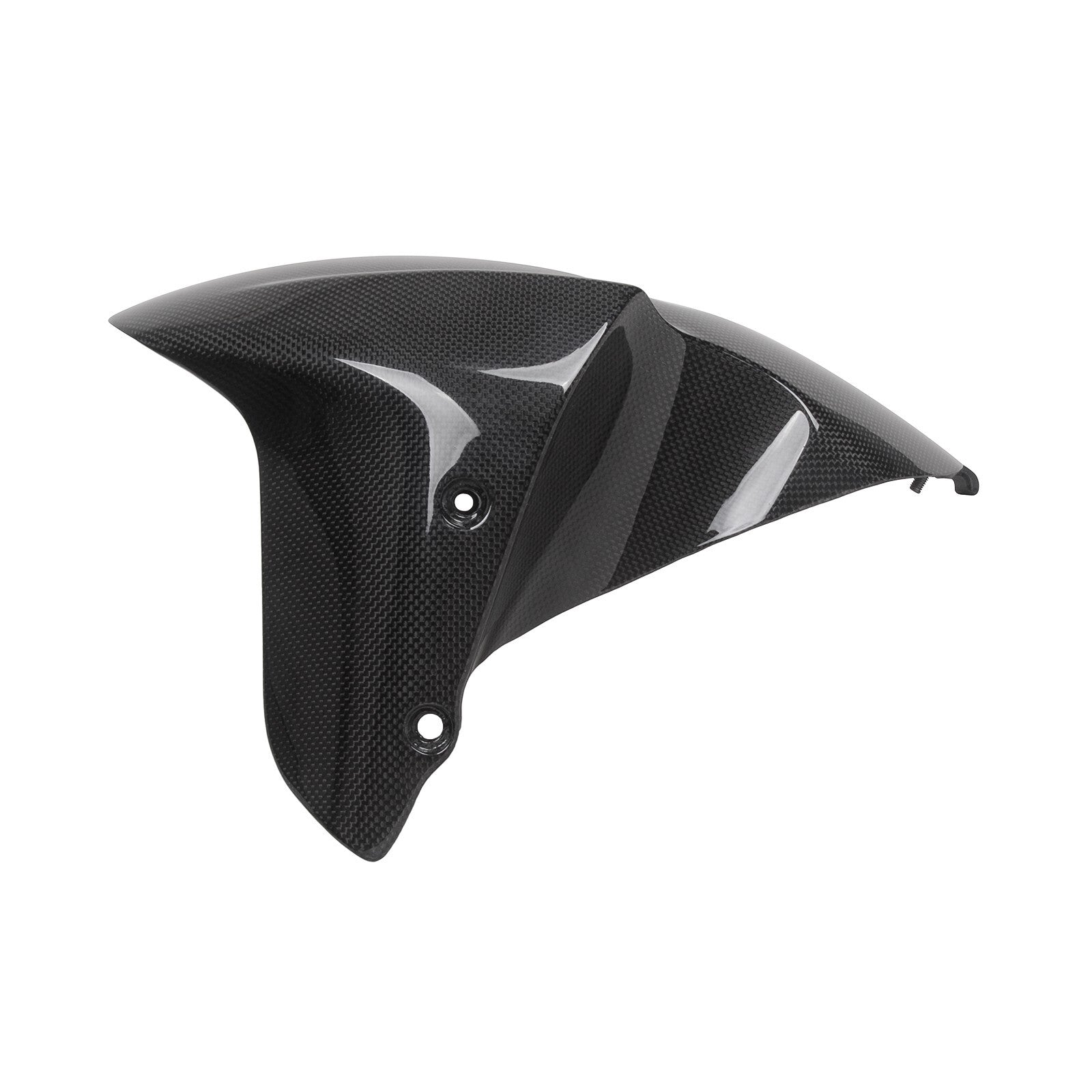 for Ducati Diavel V4 23+ 100% Carbon Fiber Front Fender Cover Mudguard Gloss Q
