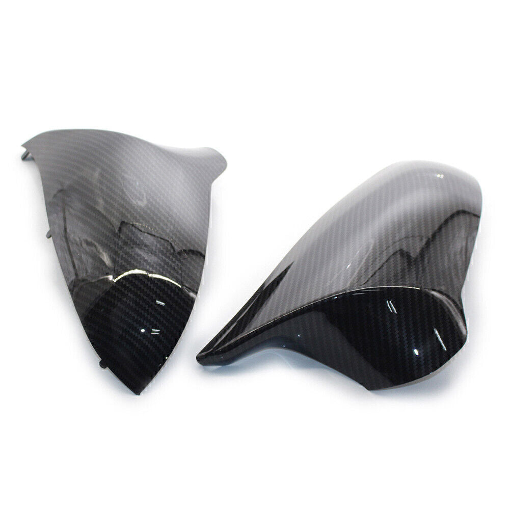 Carbon Fiber Car Rearview Mirror Cover Caps for BMW F80 M3 F82 M4 2015-19 2PCS