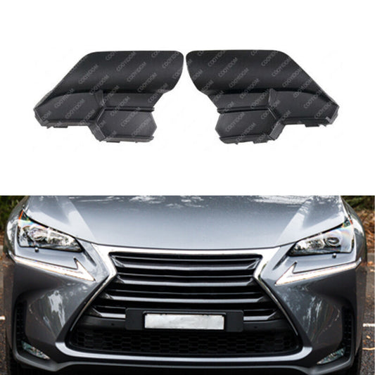 2-Piece Front Bumper Hole Covers/Eye Caps for Lexus NX200t/300h (2015-2017) Q
