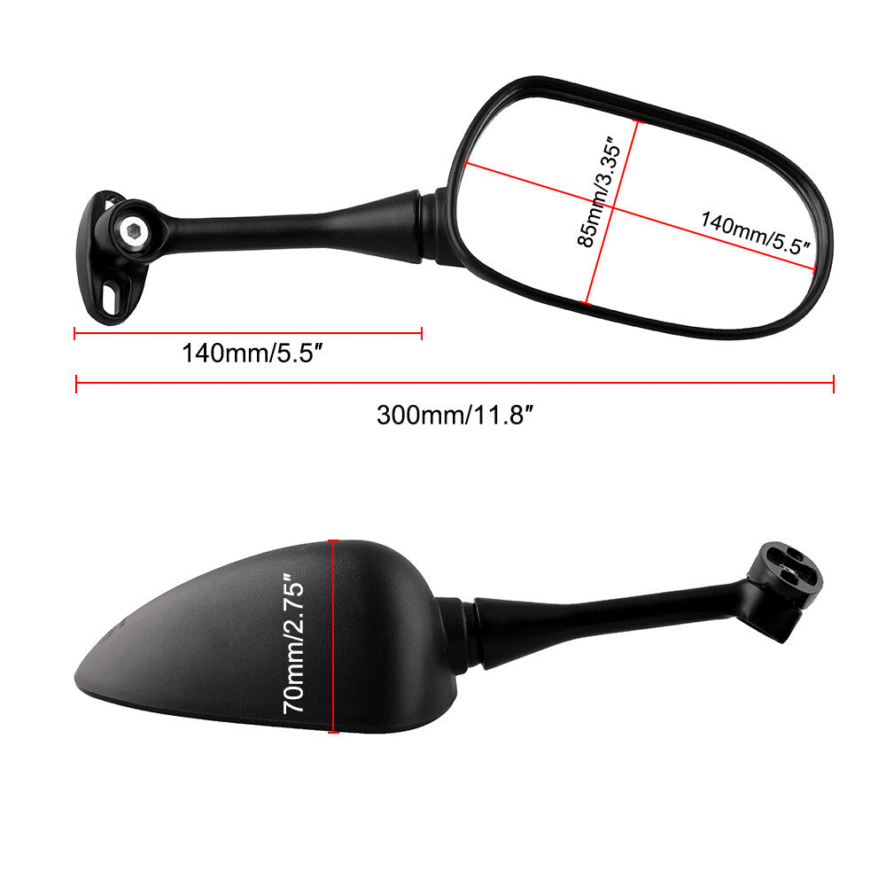 Rearview Side Mirrors for Honda CBR1000RR 2004-2007 2005 2006 CBR600RR 2003-2016 Q