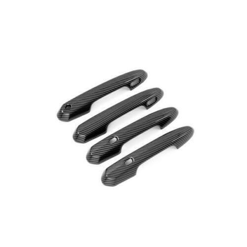 4X Red Carbon Fiber Center Console Side Frame Trim for Dodge Durango 2014-2020 v