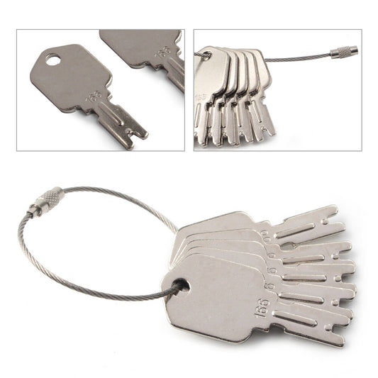 Ignition Keys fit Hyster 166 186304 51335040 A214062 Forklift Equipment 5pcs Q