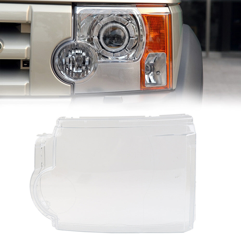 Headlight Lens Cover Headlamp Lampshade Lamp Shell for Land Rover Discovery 3