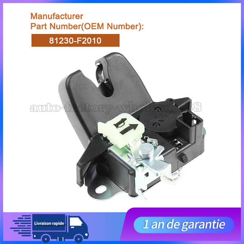 Gache Serrure de Coffre Pour for Hyundai for Elantra - partir de 2016 81230-F2010 Neuf