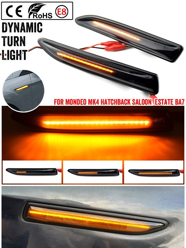 Dynamic LED Side Marker Light for Ford Mondeo Mk4 Hatchback Saloon Estate (BA7)