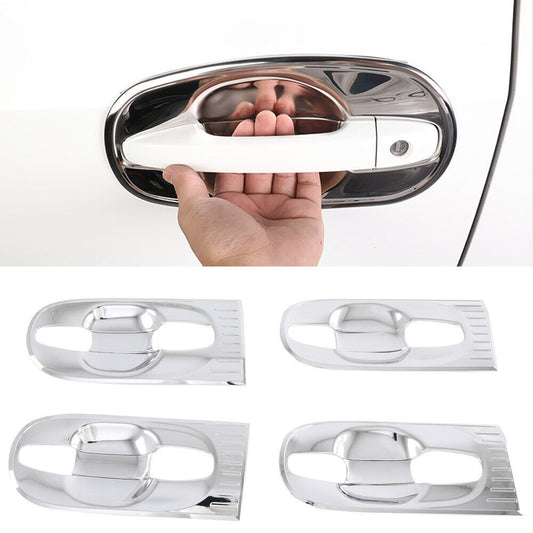ABS Chrome Car Door Handle Bowl Cover Molding Trim for Toyota for Sienna 2011-2019