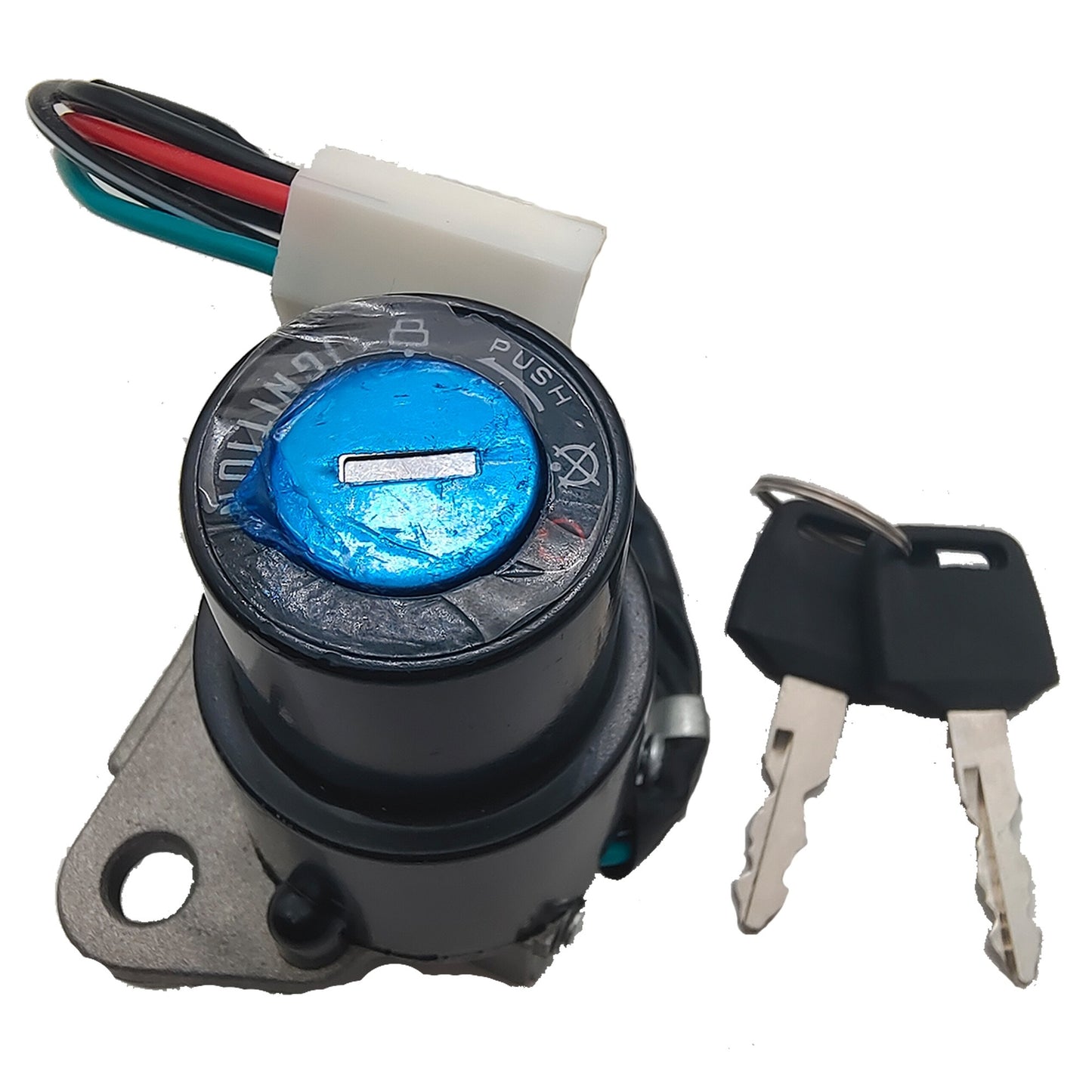 Ignition switch, master key lock, and 2-button 5LB-82501-01-00 for Yamaha TW200 2001-2022 Q