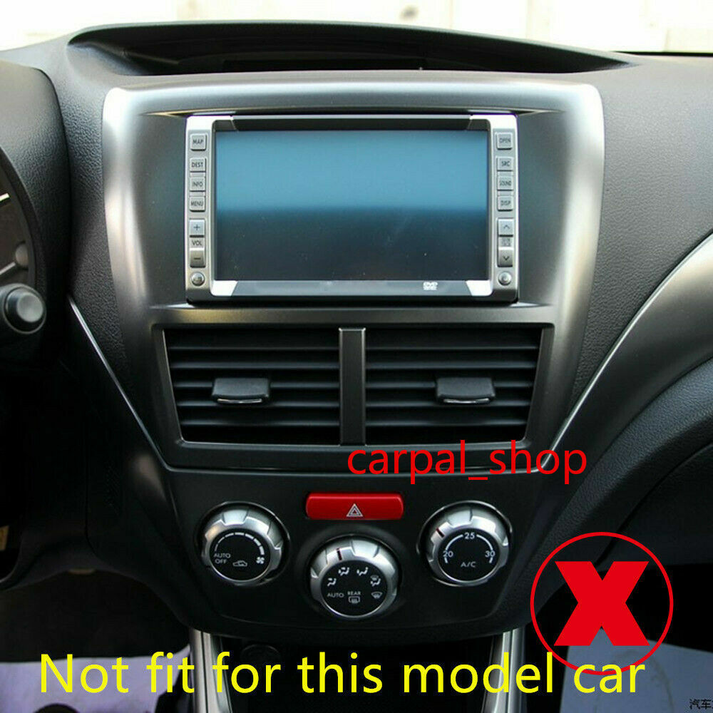 for Subaru WRX / WRX STI 2008-2014 ABS Carbon Fiber Car Interior kit Cover Trim Q