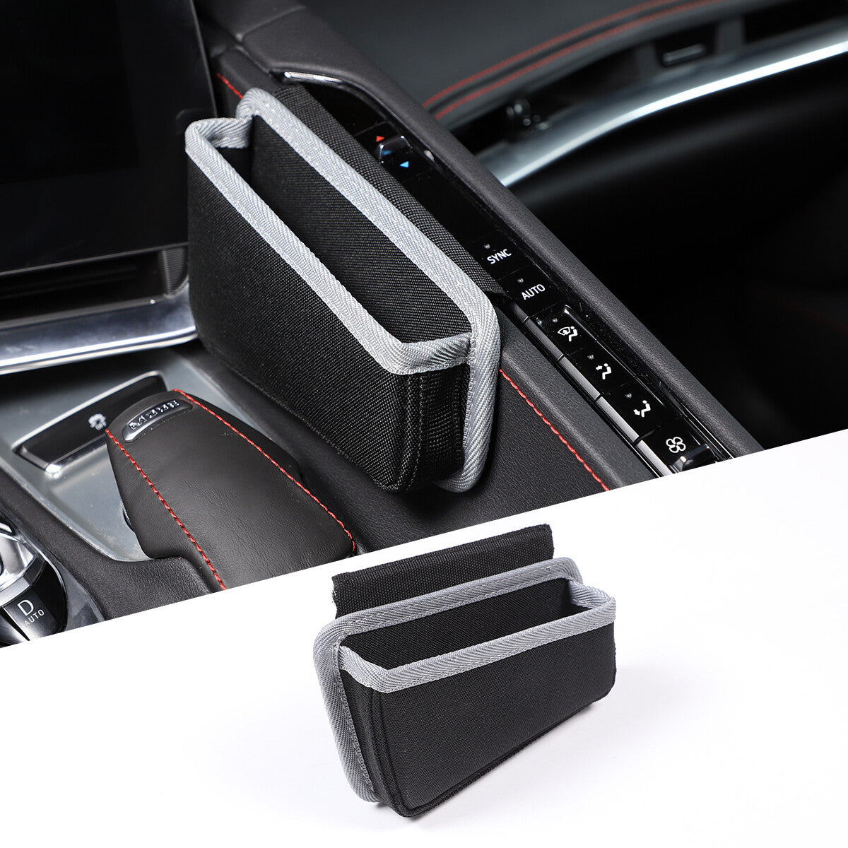 Carbon Fiber Center Gear Shifter Cover Trim for Subaru Crosstrek 2022 - 2024- v