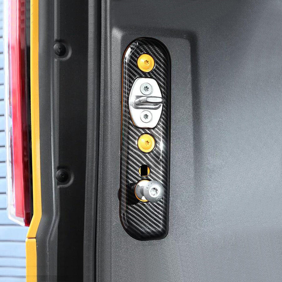 Carbon fiber tailgate and trunk lid cover trim for 2021-2024 for Ford for Mustang accessories.