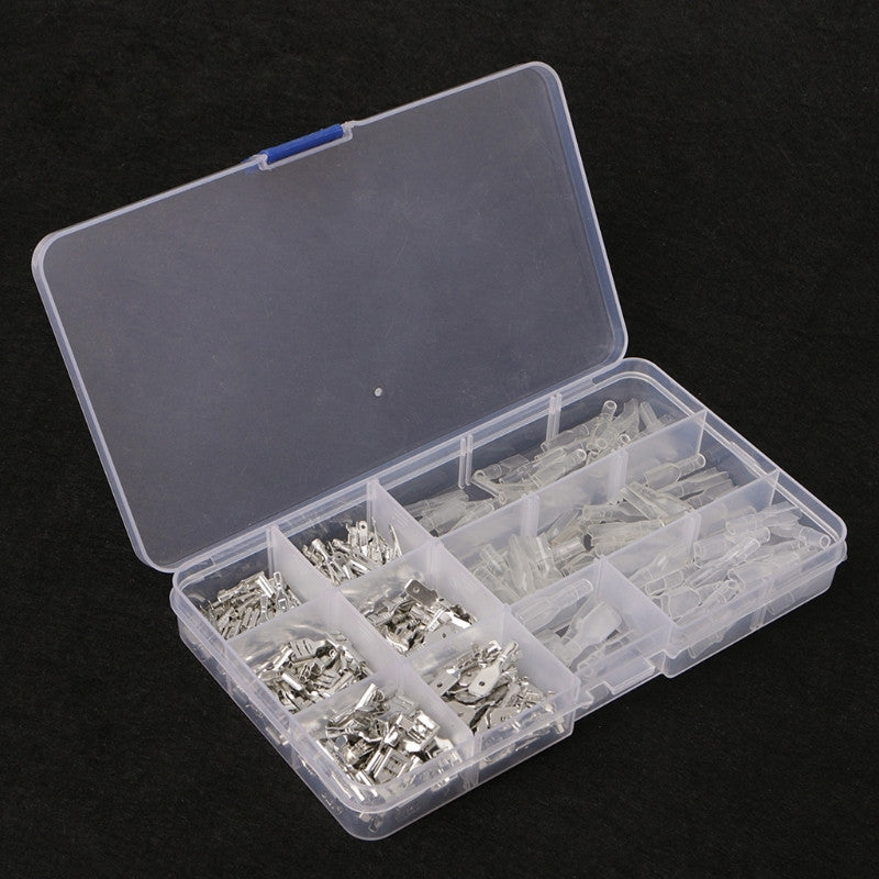 Car Electrical Wire Crimp Bullet Male Female Spade Connector Terminal Clip Kit