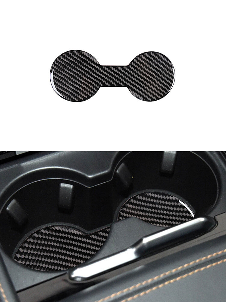 2Pcs Red Carbon Fiber Interior Door Speaker Cover Trim For Z4 E89 2009-2016 v