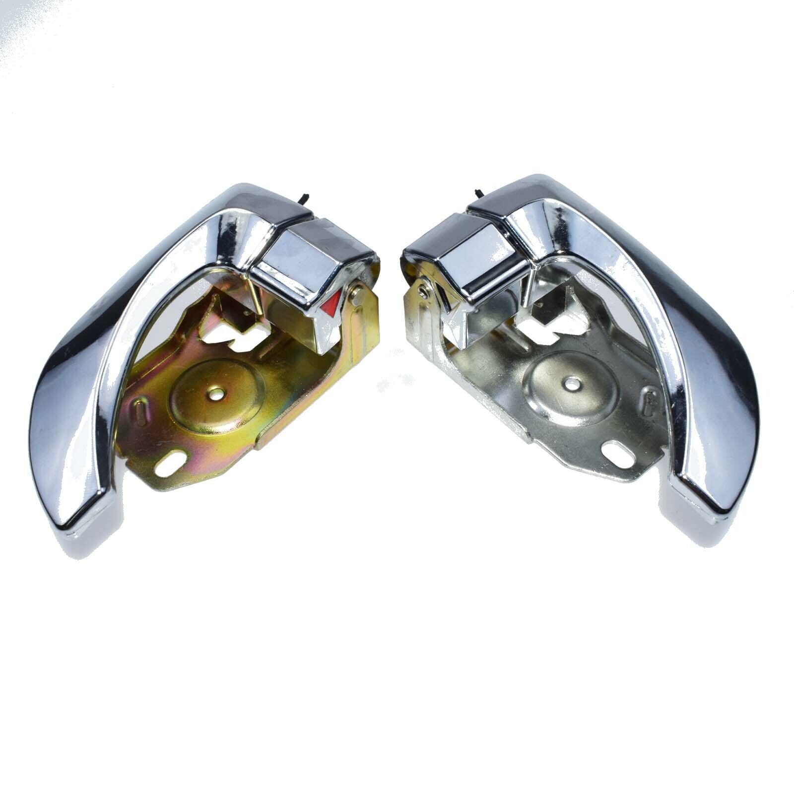 for KIA Sorento 03-09 83610-3E011 Pair Chrome Inside Door Handle Rear Left Right