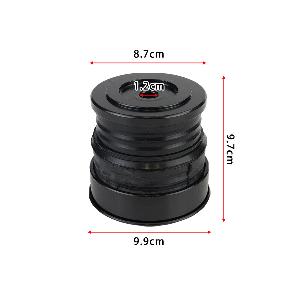 8Pcs Silicone Body Mount Bushing Kit for Ford F250 F350 Crew Cab 2008-2016 Black