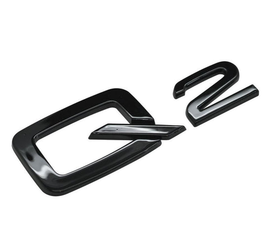 Equipment Manufacturer ( ) for Audi Q2 Cars Rear Badge Boots Trunk Badge Stickers Decal Logo Gloss Black