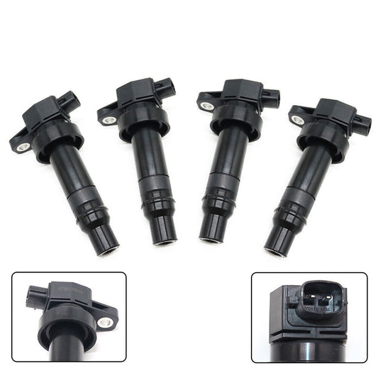 4X Ignition Coil UF636 for Kia Rio Soul for Hyundai for Veloster Accent 1.6L 27301-2B010