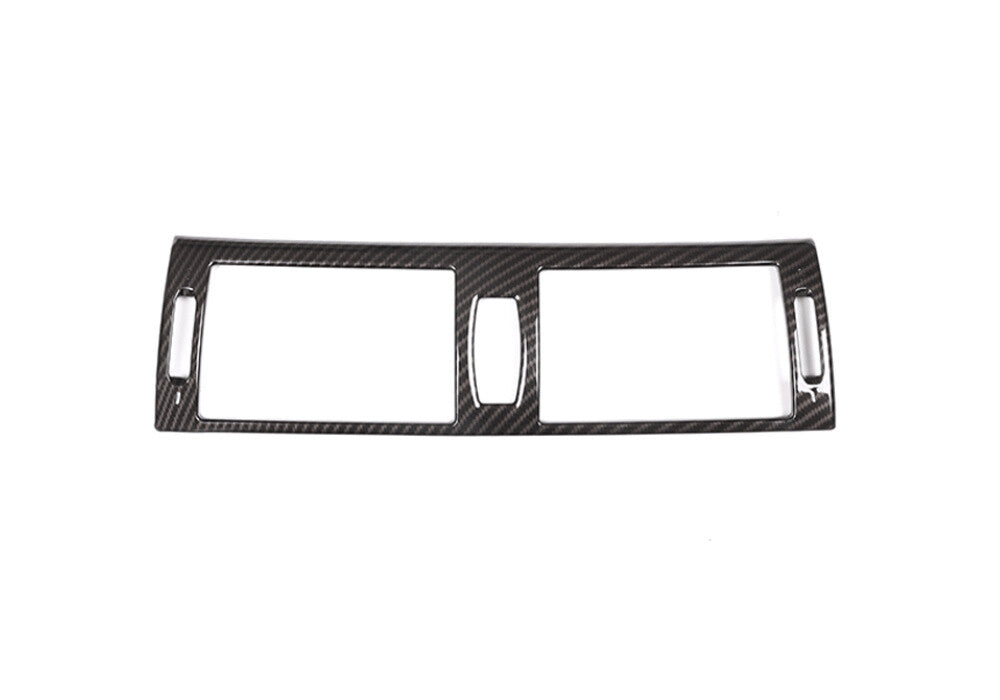 Carbon ABS Center Air Condition Vent Outlet Trim for BMW X5 E70 X6 E71 2008-2013