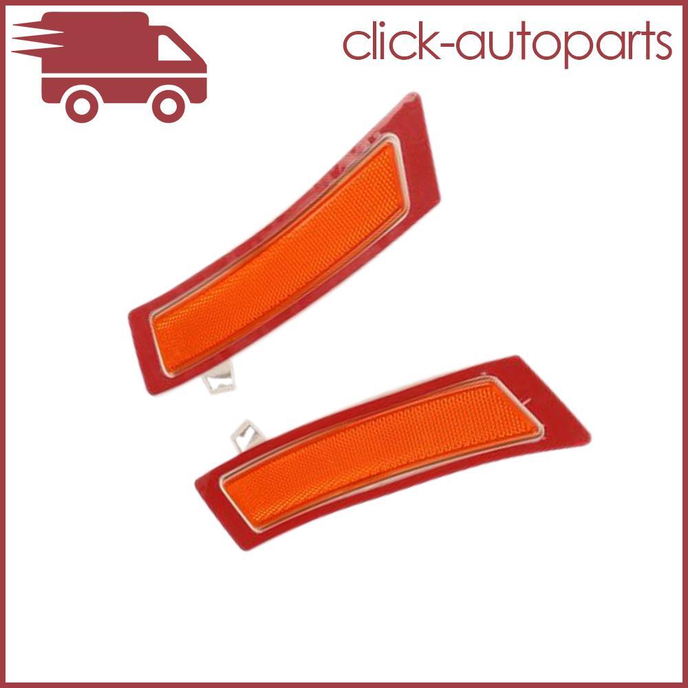 2x Front Bumper Left  Right Side Marker Reflector Light Fits for BMW for X5 E70 2011-13 Q