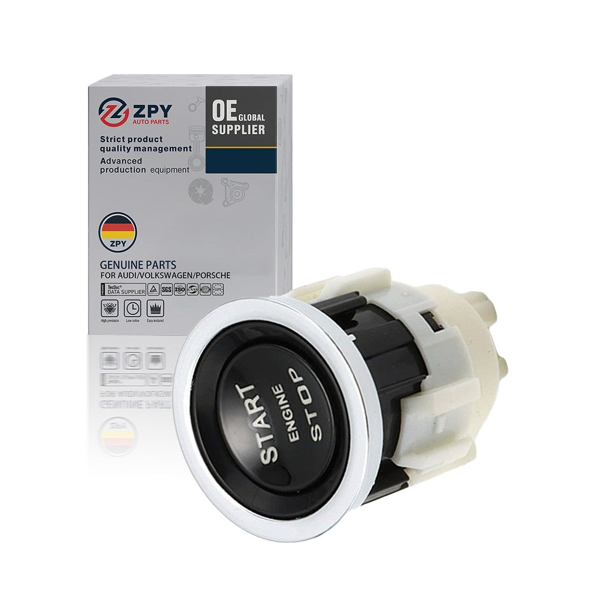 ZPY Engine Start/Stop Ignition Switch Button for Jaguar XJ 2010-2019 3.0L