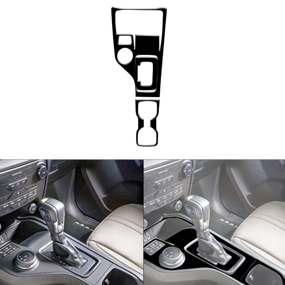 Glossy black outer door wing mirror decorative cover suitable for Camry 2018-2023 ABS- v