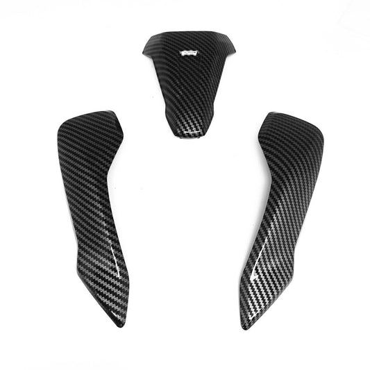 Carbon Fiber Front Top & Side Headlight Cover Fairing for YAMAHA MT-07 2012-2023