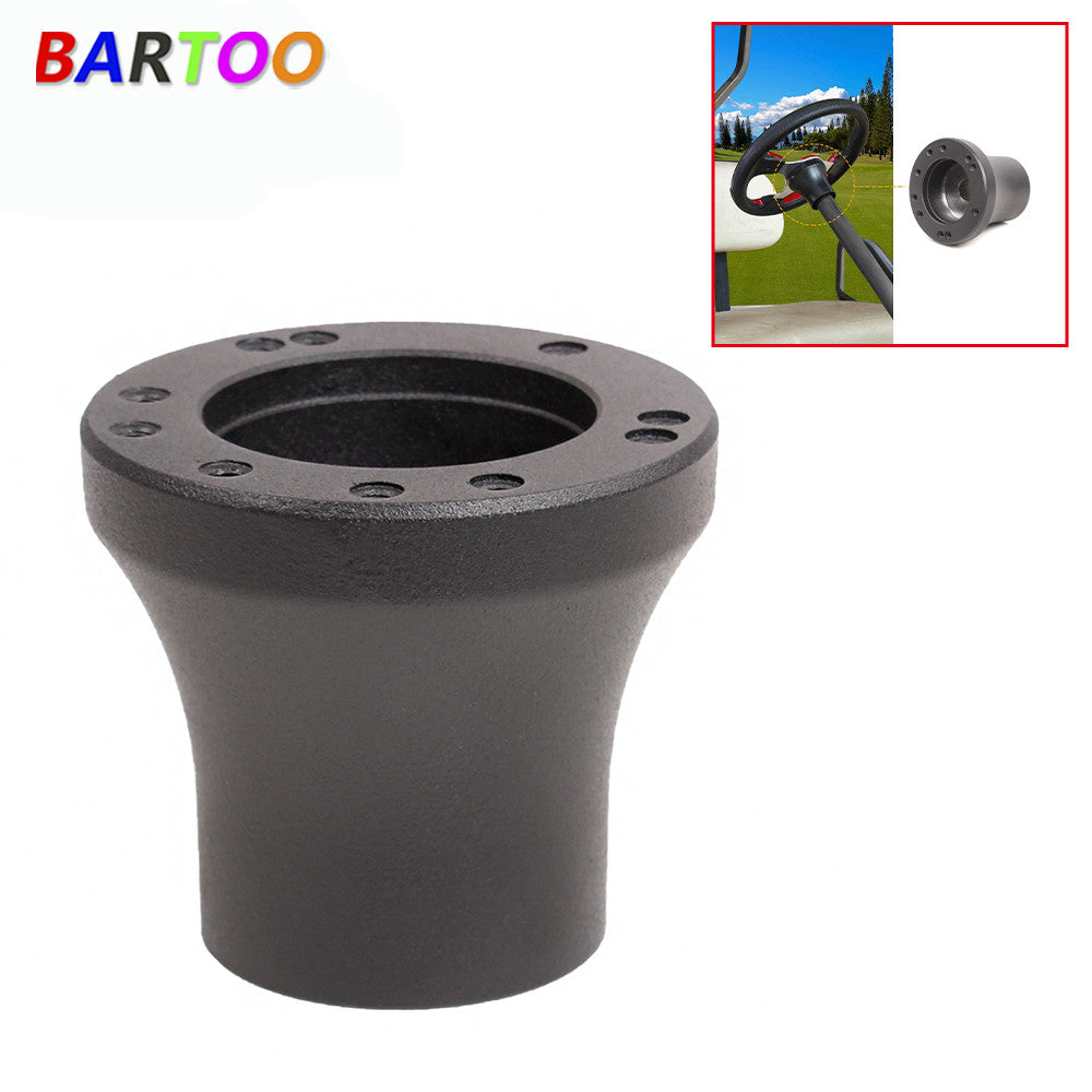 Black 5/6 Hole Steering Wheel Hub Adapter For Club Car for DS for Golf Cart 1985-2013 Q