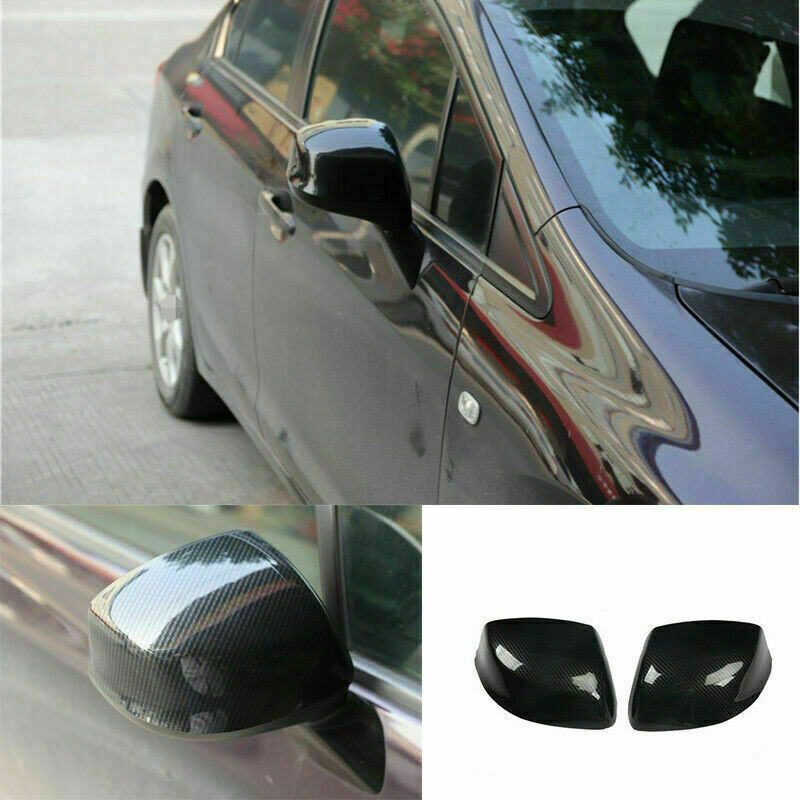 for Camry 2012-17 Carbon Fiber Inner Car Gear Shift Knob Cover Head Trim v